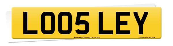 Registration number LO05 LEY